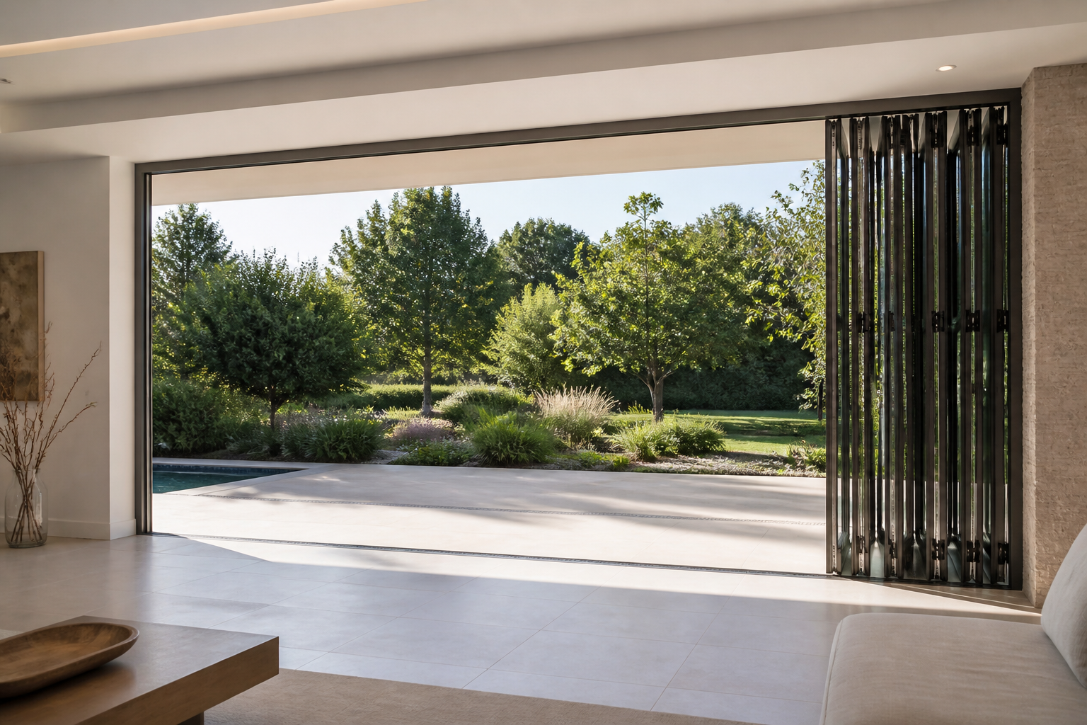 VLX 100 Bifold / Folding Door in Coral Gables, FL | TruePane Windows & Doors - detail 4