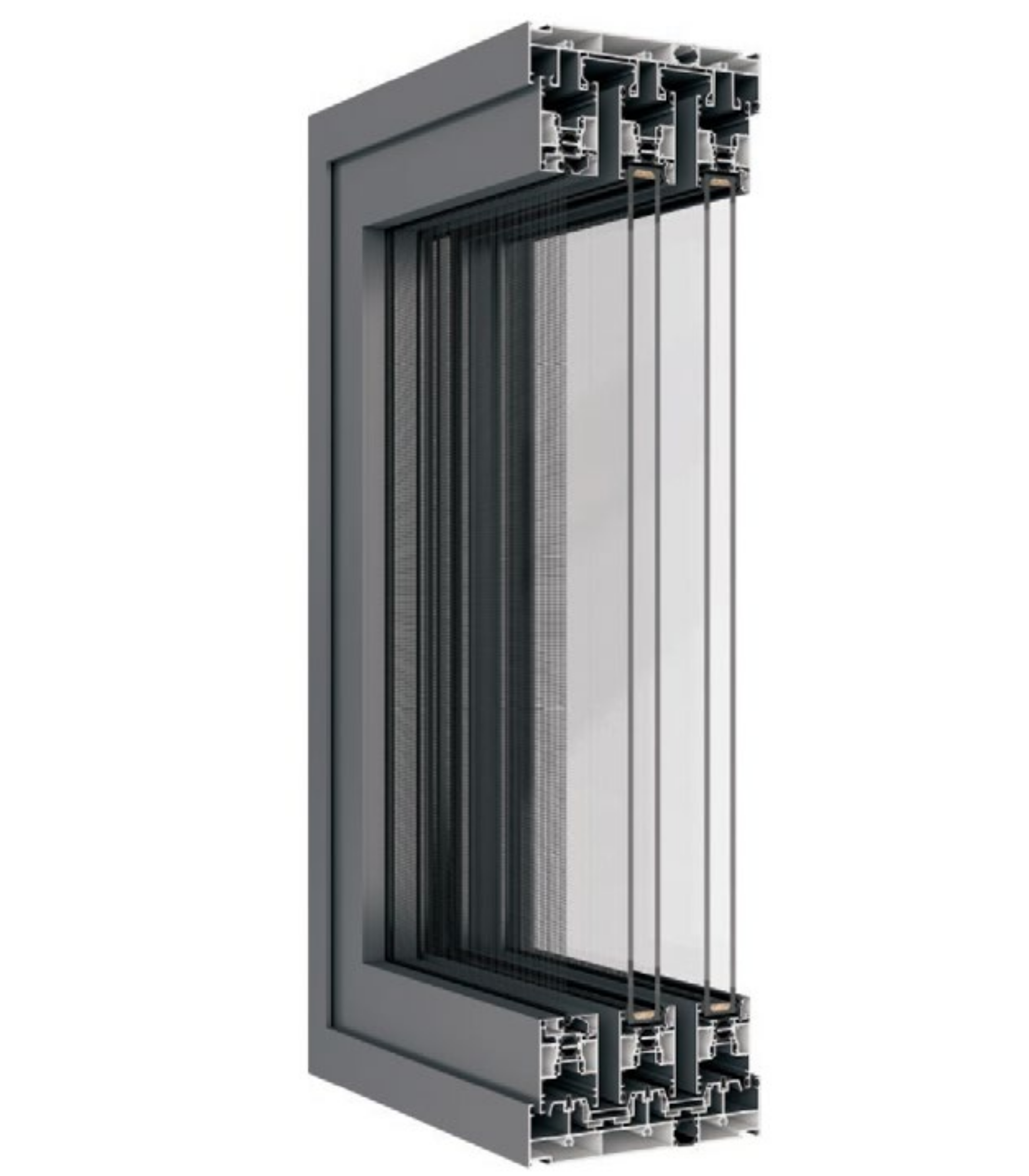 VLX 150 Heavy-Duty Sliding Door in Coral Gables, FL | TruePane Windows & Doors - detail 2