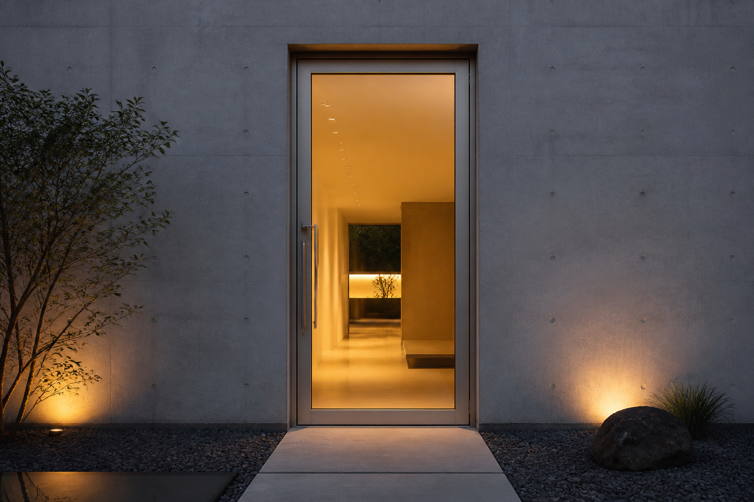 VLX 100 Pivot Door in Coral Gables, FL | TruePane Windows & Doors - detail 2